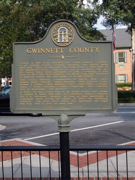 Gwinnett County Georgia Historical Society