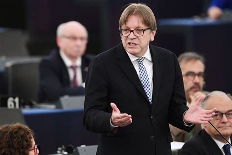 Brexit News Latest Guy Verhofstadt Blasts Mps For Dithering Over Eu