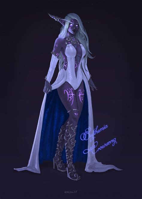 𝔑𝔬𝔦𝔯𝔰𝔫𝔬𝔴 on Twitter Warcraft art Fantasy character design Night elf