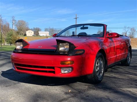 1993 Toyota Celica Gt Convertible 22l Engine Great Driver No Reserve