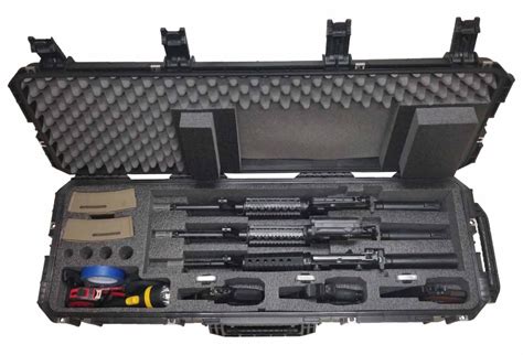 3 Ar15 Rifle And 3 Pistol Case Case Club