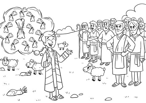 Print this nativity colouring page of joseph, part of a complete set of christmas nativity story colouring pages. Joseph Son Of Jacob Coloring Pages at GetColorings.com ...