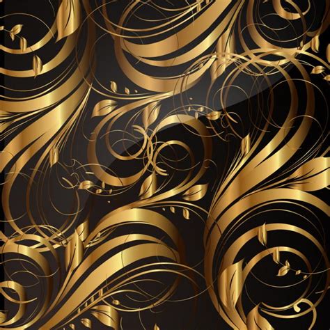 Gold Pattern Patterns 22788 Free Eps Download 4 Vector