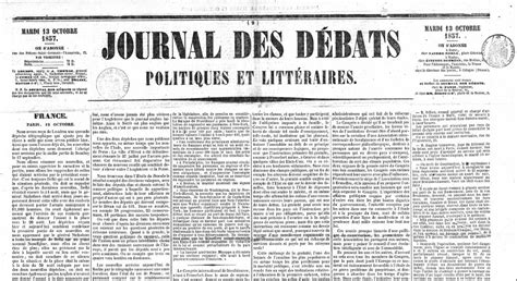 Le Journal Des Débats Docpresse Esj Lille