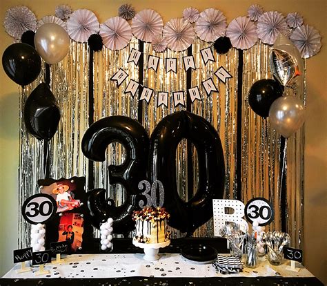 45sng Decoration Surprise 30th Birthday Party Ideas For Him