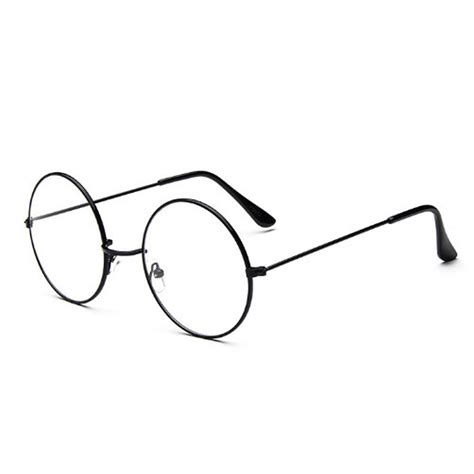 Buy Famure Glasses Frame Men Women Metal Frame Clear Lens Round Circle Eye Glasses Online In
