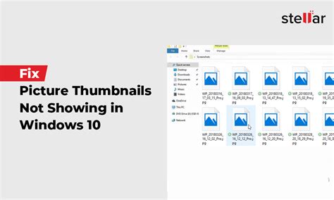 Solved Windows 10 Picture Thumbnails Not Showing