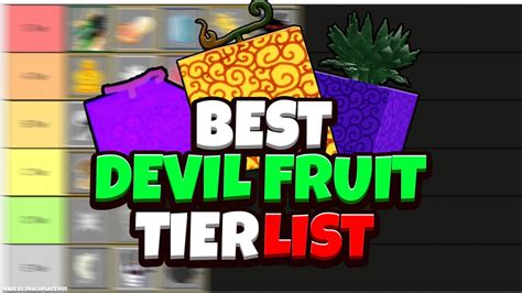 Blox Fruit Tier List Dragon Blox Piece Devil Fruits Tier List Gambaran