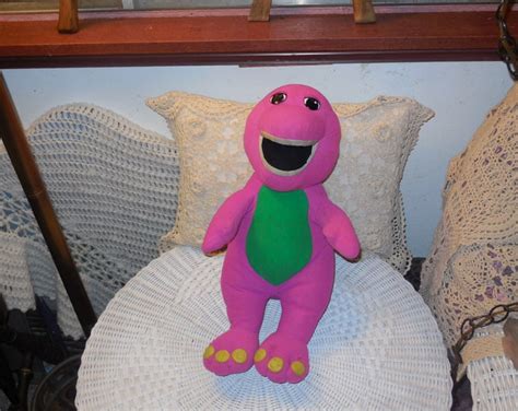 Barney The Dinosaur Talking Singing Play Along Barney 15 In Etsy