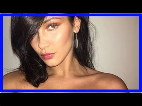 Breaking News Bella Hadid Strips Completely Naked For Iest Shoot To