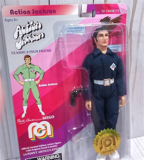 Mego 2018 Target Exclusive 13010000 Action Jackson 8 Low Number
