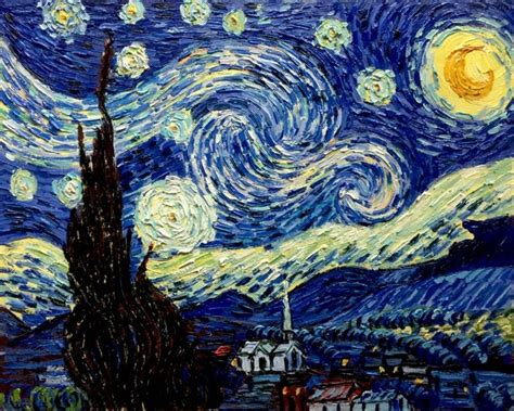 Van Gogh Starry Night Reproduction Oil Painting