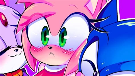 Amy Gets A Special Surprise Sonamy Comic Dub Youtube