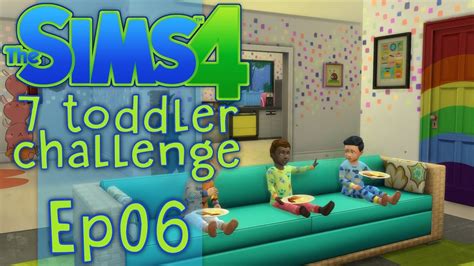 Sims 4 7 Toddler Challenge 06 We Might Just Win This Youtube