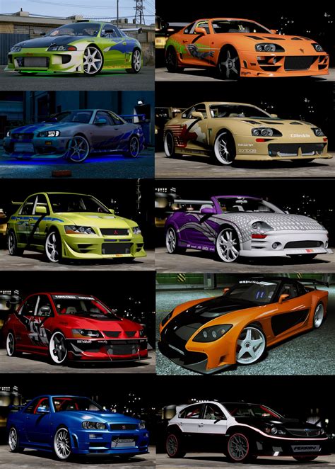 The film is full of clean, well choreographed shots that are easy to watch and the cast works great as a whole unit, making the. The Fast and the Furious Cars Pack [HQ-Add-On-Animated ...