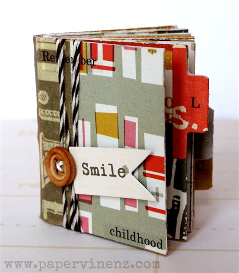 Paper Mini Album Tutorial Perfect For Mothers Day Papervine