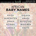 African Baby Names And Meanings Lovetoknow African Baby Names ...