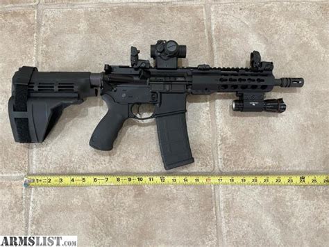 Armslist For Sale Ar 15 Pistol 223556 With All All The Goodies