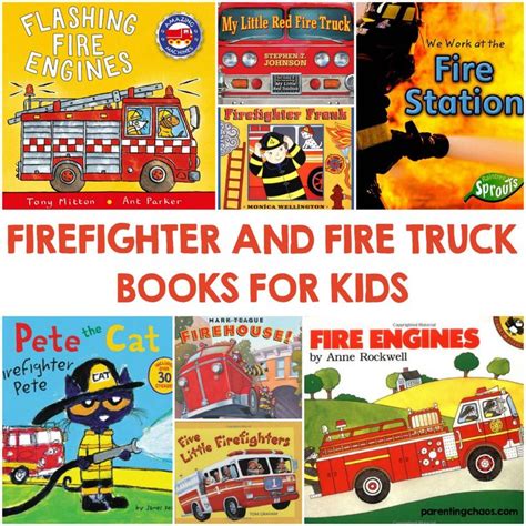Books About Firefighters And Fire Trucks For Kids Books Fire