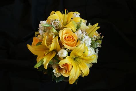 Asiatic Lily Wedding Bouquet