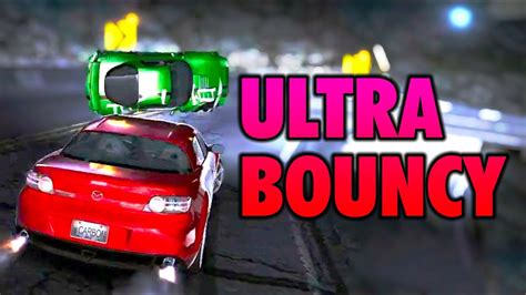 Completely Broken Physics Nfs Carbon Ultra Bouncy Mod Kuruhs Youtube