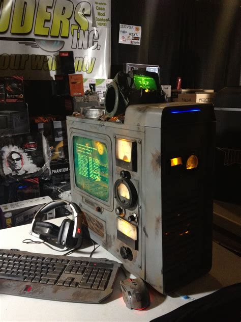 A Well Executed Fallout Themed Pc Custom Pc Fallout Pc Computer Case