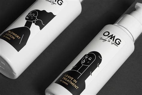 Omg Hair Product Packaging Is Fun And Memorable Dieline Design