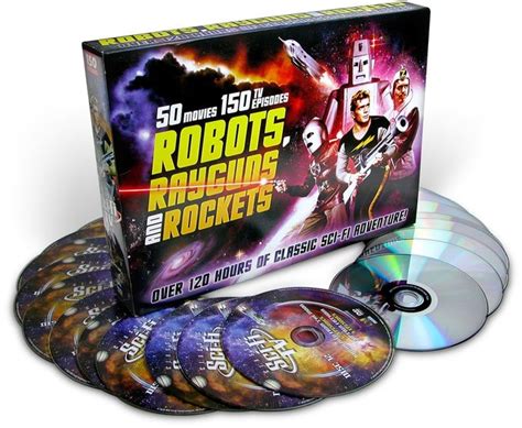 Robots Rayguns And Rockets 50 Movies 150 Tv Episodes 24 Dvd 2015