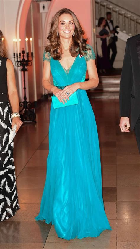 Prince william's wife is not experiencing any symptoms and has received both vaccines, according to the palace. Pin by Jo Cos on First Board | Evening dresses for ...