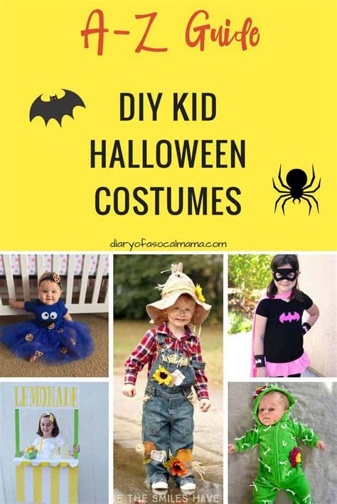 A Z Guide To Easy Diy Halloween Costumes Babies And Toddlers Diary Of