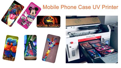 Uv Printer Mobile Phone Case Printing Erasmart Youtube