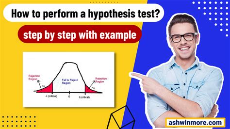 Hypothesis Test How To Perform Step By Step
