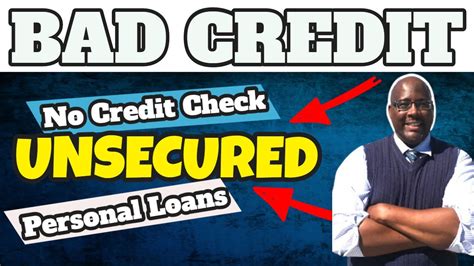 Unsecured loans are riskier than secured loans for lenders, so they require higher credit scores for approval. Unsecured Personal Loans: Top 5 Unsecured Loans For Bad Credit