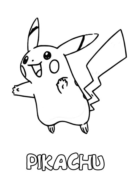 Pokemon est l'anime le plus populaire au monde. Dessin de coloriage Pokemon à imprimer - CP21687