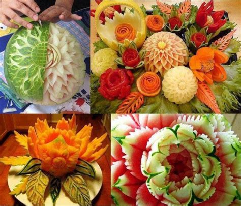 25 Beautiful Fruit Carving Works And Fruit Art Ideas For Your