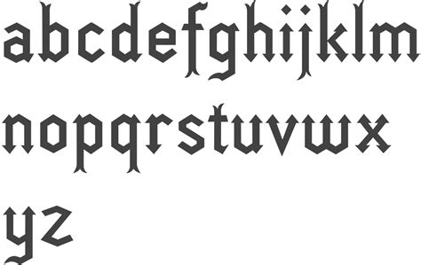 Myfonts Blackletter Typefaces