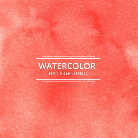 Premium Vector Abstract Red Watercolor Texture Background