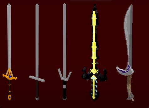 3d Swords Kings Pack Itemsadder Addon Spigotmc High Performance