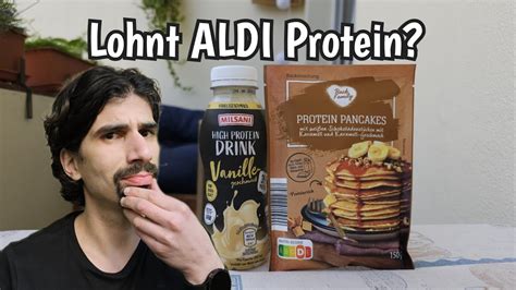 Aldi High Protein Drink Und Pancakes Caramel Im Test Youtube