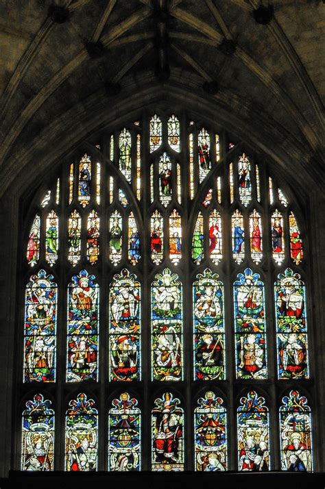 Winchester Cathedral Stained Glass 1 Photograph By Dimitris Sivyllis