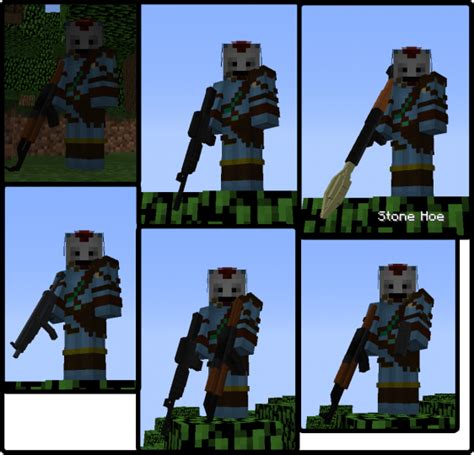 Warfare 3d Guns Military Themed Minecraft Texture Pack