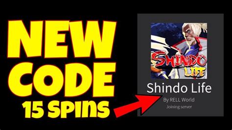 That's where our shindo life codes list comes in. *NEW* FREE CODE SHINDO LIFE by @RellGames gives 15 FREE SPINS ALL W... in 2020