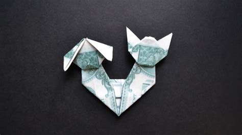 My Money Catdog Interesting Dollar Origami Animals Tutorial Diy By