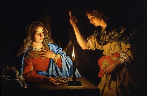 Annunciation By Matthias Stom Artvee