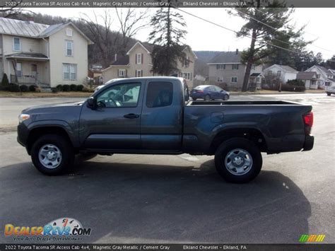 2022 Toyota Tacoma Sr Access Cab 4x4 Magnetic Gray Metallic Cement