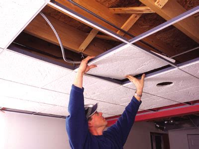 Compare pricing to replace vs. DIY Acoustic Ceiling Tile - Extreme How To