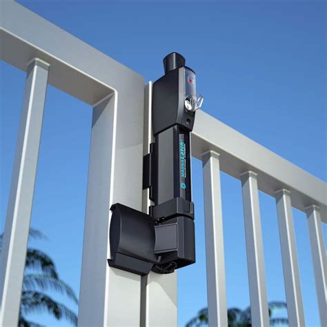Magna Latch Vertical Pull Series 3 Black Pool Safety Gate Latch