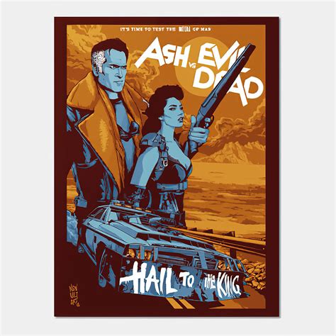 Ash Vs Evil Dead Tapestry Textile By Lee Ian Pixels