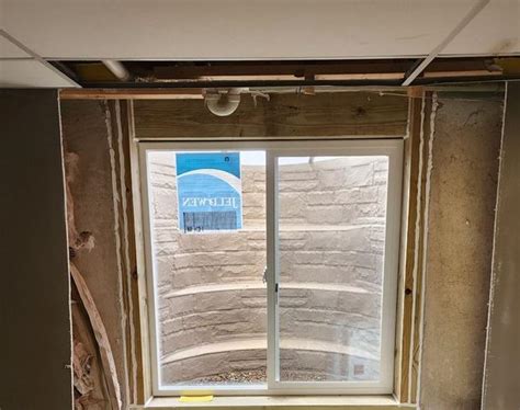 Ayers Basement Systems Before And After Photo Set Egress Window Adds