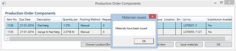 Using Batchlot And Serial Number Tracking Shopfloor Planning